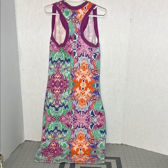 Puma Multicolor Abstract Midi Dress - Picture 4 of 9